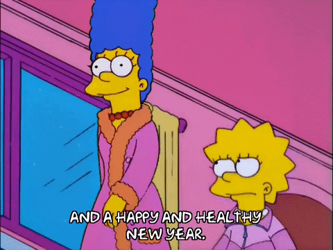 happy marge simpson GIF