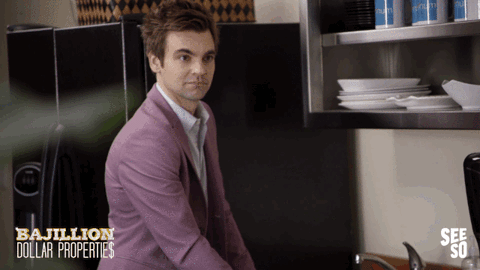 stare looks GIF