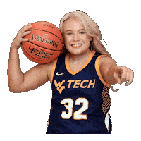 Womens Basketball Sticker by WVU Tech Golden Bears
