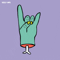 Halloween Hello GIF by UGLY GIFS