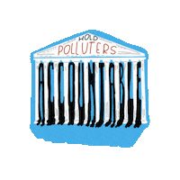 Climate Change Earth Sticker by INTO ACTION