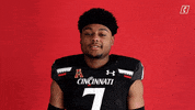 University Of Cincinnati Reaction GIF by Cincinnati Bearcats