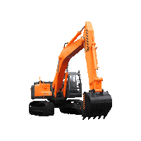 Machines4U cat bucket caterpillar volvo Sticker