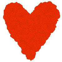 black heart love Sticker by La Fleur Bouquets