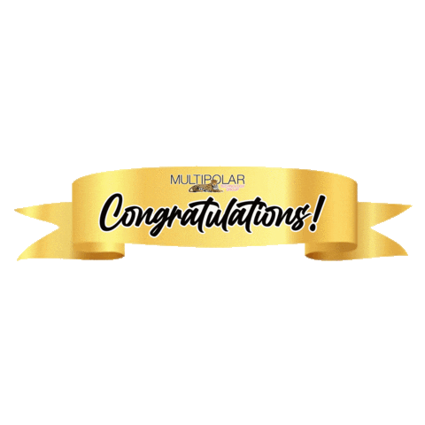 Congratulations Sticker by Multipolar Technology