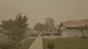 Dust Storm Brings Low Visibility to California's Imperial Valley