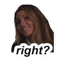 I Understand You Know Sticker by Blake Lively Fan