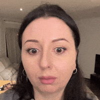 Shock Eyeroll GIF