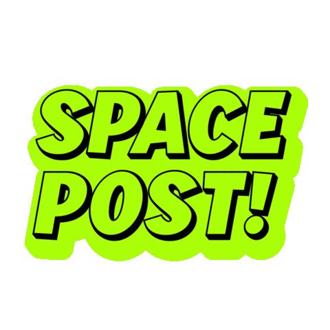 Space Ok Sticker by Mr Urbina