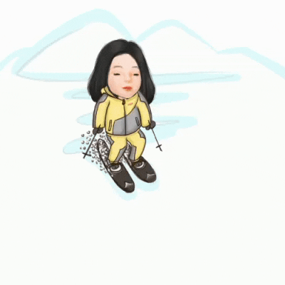 Winter Snowfall GIF