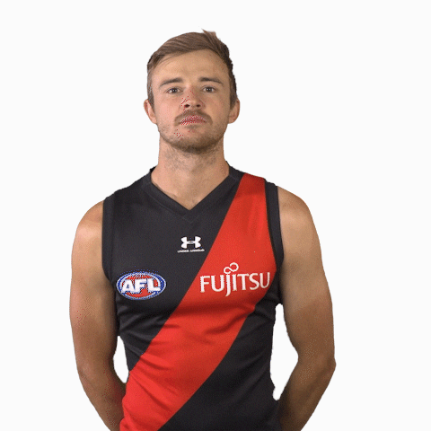 Happy Pump Up GIF by Essendon FC