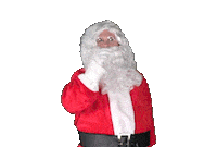 Sassy Santa Claus Sticker by Originals