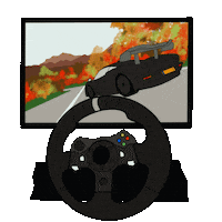 davso0n gaming car games speed Sticker