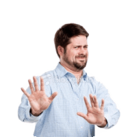 stop STICKER by imoji