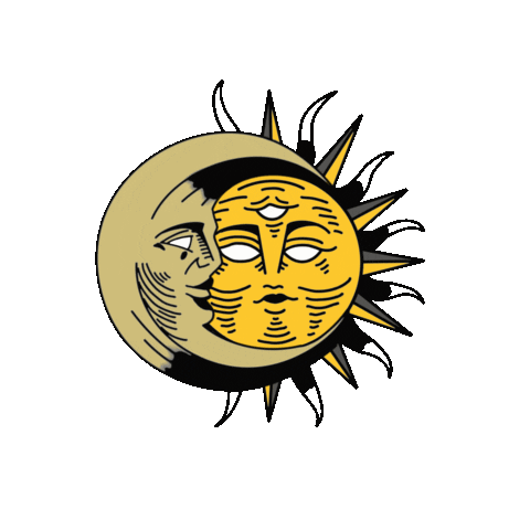 Space Sun Sticker