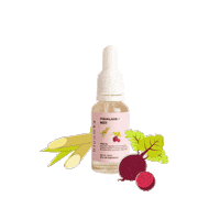 Beet Hair Oil Sticker by The Bath Box