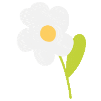 Flower Spring Sticker by La Cabane d'Achille & Camille