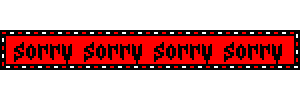 Sorry Sorry Text Sticker