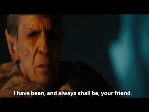 ilonav giphygifmaker friend spock leonard nimoy GIF
