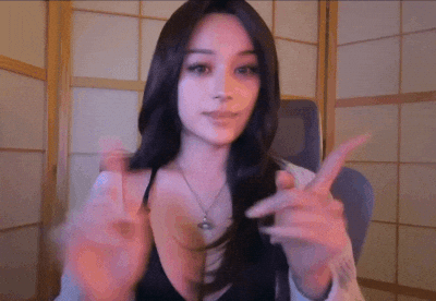 Cute Girl Twitch GIF