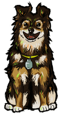 pasalochancho happy dog feliz waiting Sticker