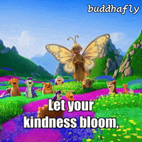 Flower Joy GIF by BuddhaFlyJourney