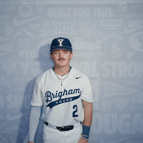 Celebration Byu Baseball GIF by BYU Cougars