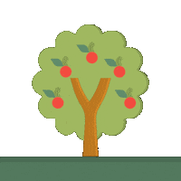 ciderzale apple tree shake harvest Sticker