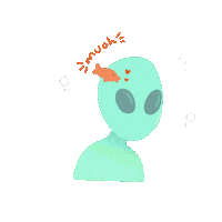 Fish Love Sticker