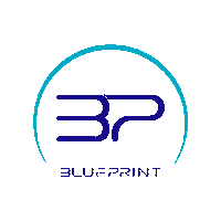 Blueprint_california blueprint blue fire blueprintcali blueprintcalifornia Sticker