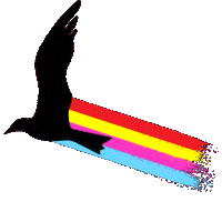 Smashing Pumpkins Rainbow Sticker by Green Child Magazine