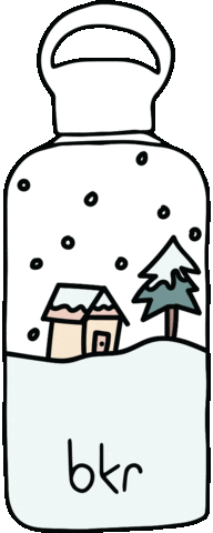 Water Bottle Snow GIF by mybkr