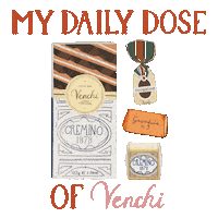 1878Venchi yummy chocolate delicious dessert Sticker