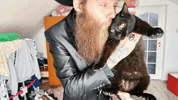 Black Cat Love GIF