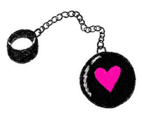 broken hearted Sticker by Fabiola Lara / Casa Girl