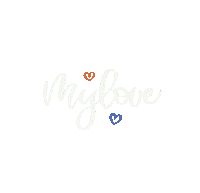 Happy My Love Sticker