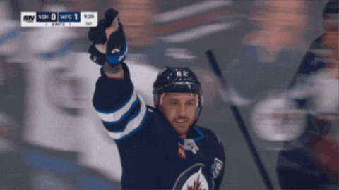 Happy Nino Niederreiter GIF by Winnipeg Jets