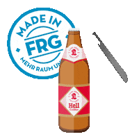 Bier Sticker by 3kings-3hills