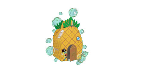 Spongebob Movie Bubble Sticker by Burger King