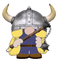 Viking Gnome Sticker