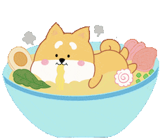 Comida Eating Sticker