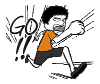 Go Set Off Sticker