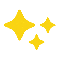 Stars Sparks Sticker by Kamino vzw