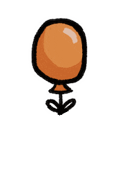 Balloon Hat Sticker