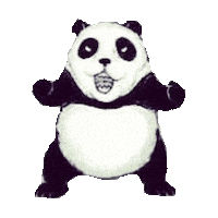 panda STICKER by imoji