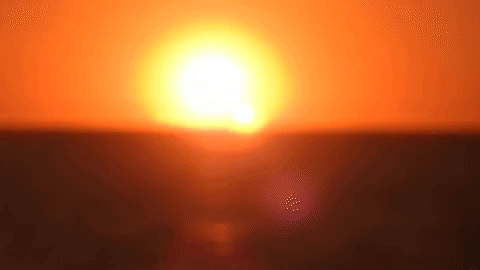 sun sunset GIF