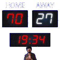 27 Away Sticker