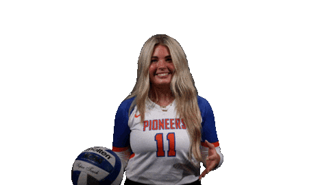 Uwp Sticker by University of Wisconsin Platteville Volleyball