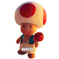 Confused Super Mario Sticker by Universal Pictures