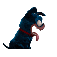 Lets Play Dog Sticker by Hotel Transylvania